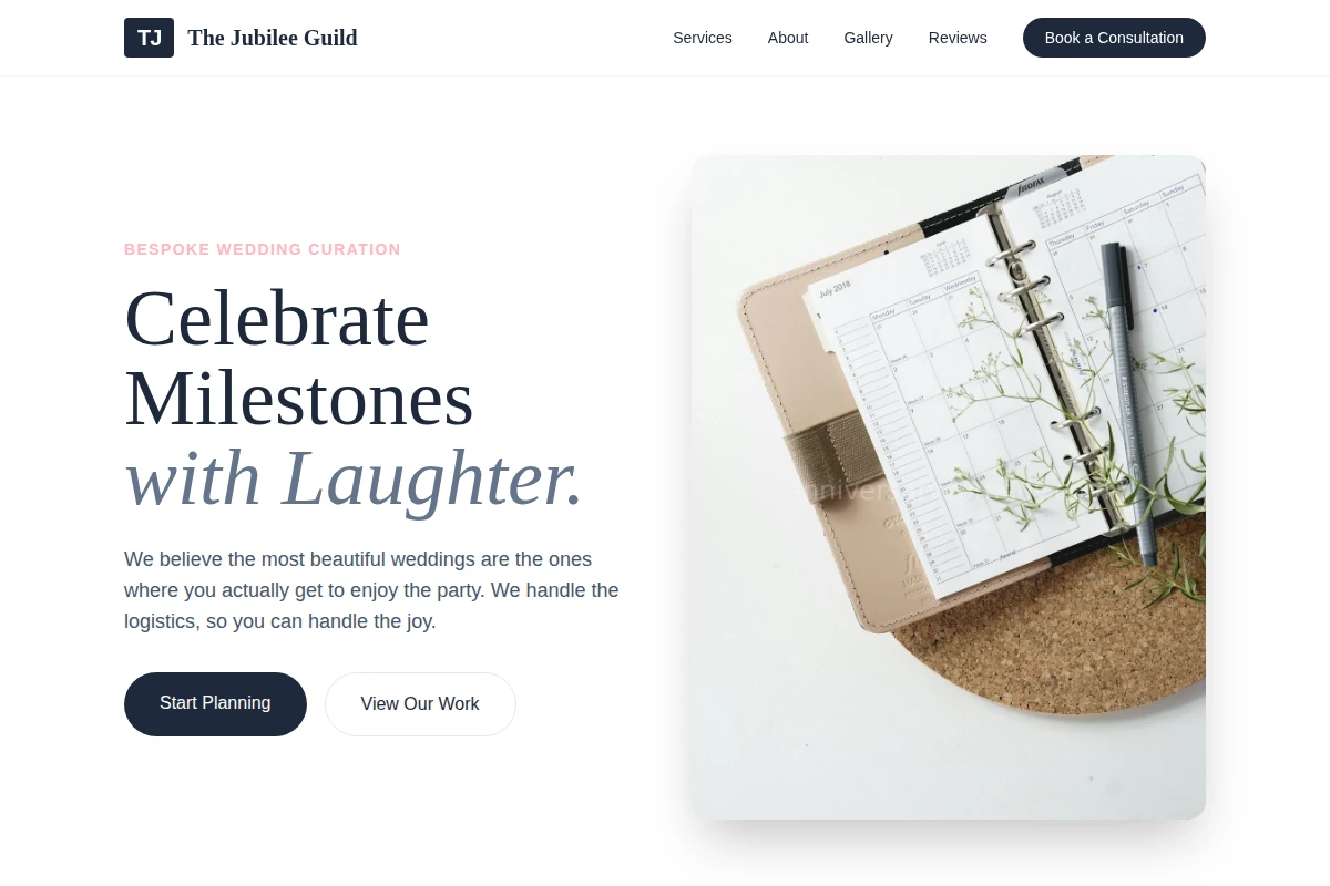 spectacle Wedding Planner