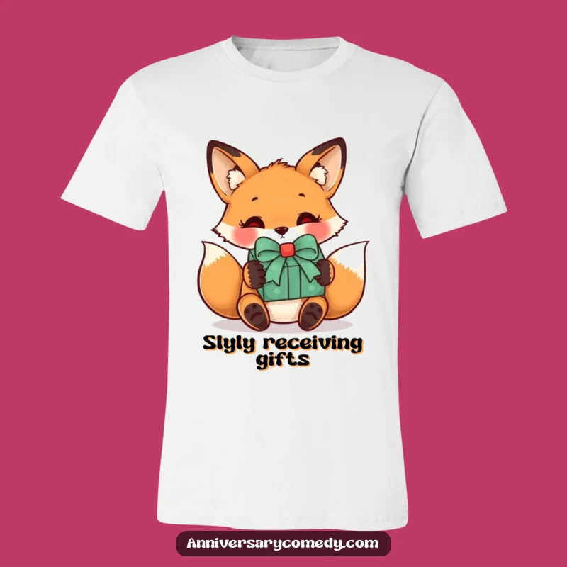 Funny Fox Gift T-Shirt - Curious Present Lover Apparel